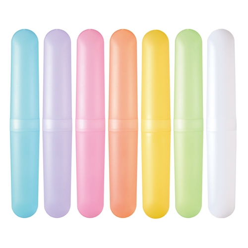 虹色・幸せ歯ブラシセット(ケース印刷)