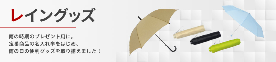 レイングッズ一覧