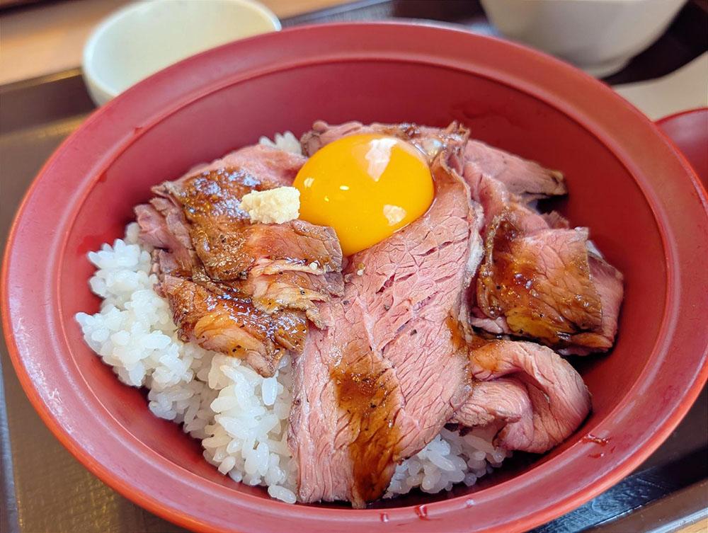 ローストビーフ丼