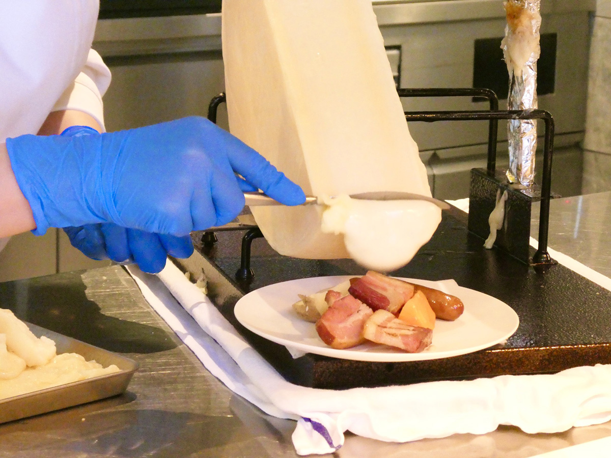 ラクレットチーズの写真