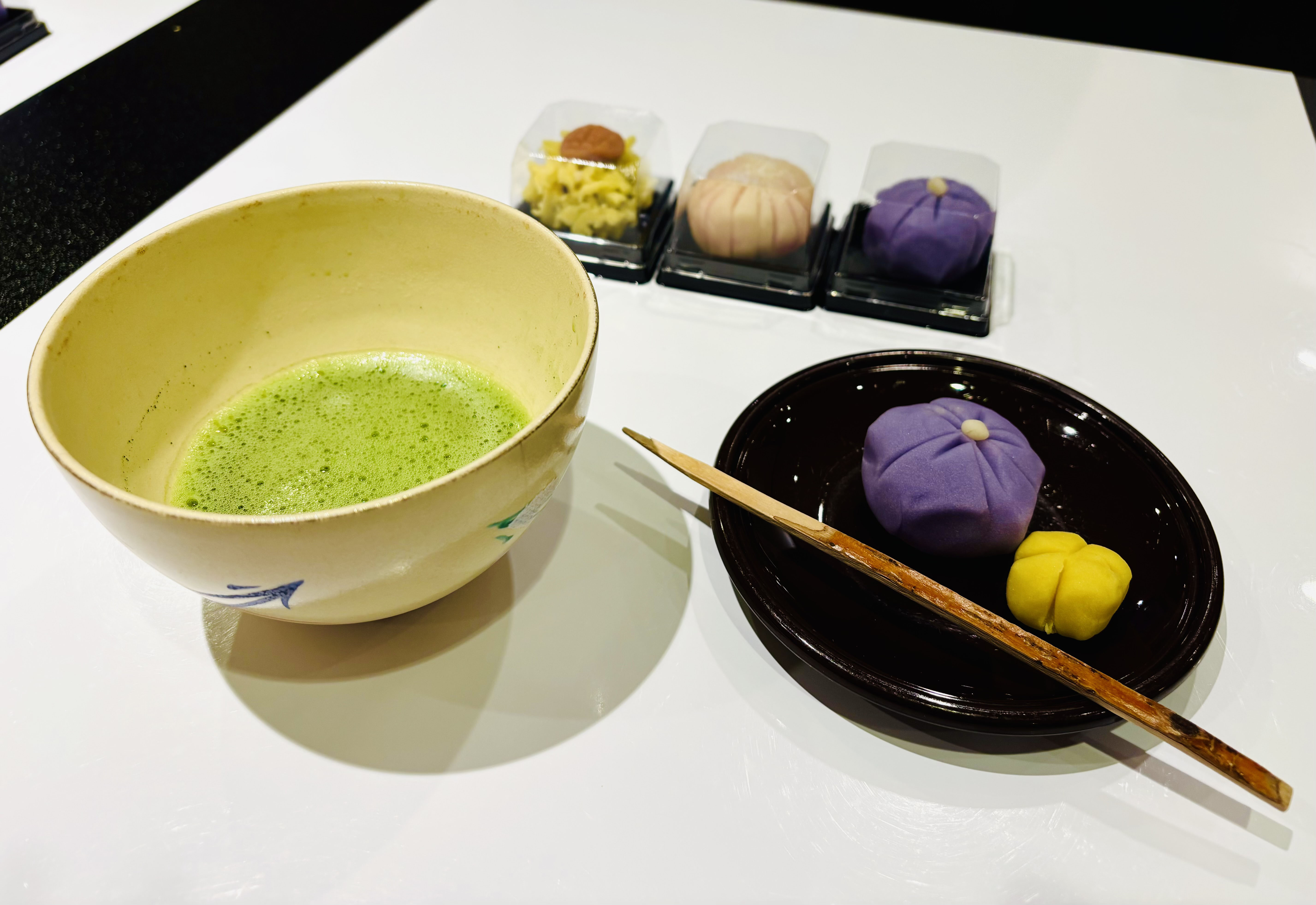 手作りの上生菓子